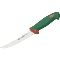 Sanelli Ausbeinmesser gebogen, ergonomischer Griff, Klingenlänge 16 cm