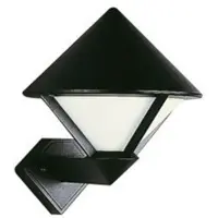 Albert Wandlampe Triangle 31cm - schwarz