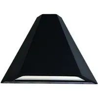Albert Zeldaya I Außenwandleuchte Schwarz, 18,5x26x14 cm, IP44, E27 Fassung