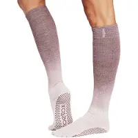 Toesox Full Toe Scrunch Knee High Pilates Grip Socken