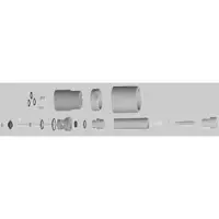 Paffoni VERLÄNGERUNG FÜR EINBAU-MISCHVENTIL FÜR DUSCHE/BADWANNE, HÖHE 30 mm