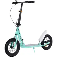 StarTech.com Kickroller für Erwachsene und Jugendliche - G056-045 - Faltbar - Stoßdämpfend - 30,5 cm Luftreifen - Gummireifen - Für Pendler - Grün