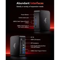 StarTech.com Mini-PC - E3B - AMD Ryzen 7 7735HS - 24 GB LPDDR5-RAM - 512 GB NVMe-SSD - WiFi 6 - Windows 11 Pro - Integrierte Radeon-Grafik