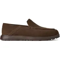 Ugg für Herren. 1180472 Dunkelbraune Shep Lederslipper (45), Flach, Wildleder, Keine, Lässig
