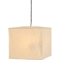 HAY Lampenschirm Cube, Höhe 40 cm, weiß, Papier