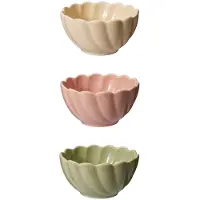 Eh Excellent Houseware Ein Set bestehend aus 3 kleinen Vasen für Blumen (jeweils 150 ml Fassungsvermögen)