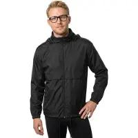 Build Your Brand Nylon Windbreaker Kapuzenpullover