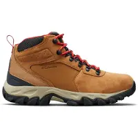 Columbia Sportswear Columbia Herren-Wanderschuhe, NEWTON RIDGE PLUS II SUEDE WP – Elk Mountain Red 288, Größe 50 EU