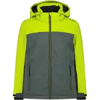 CMP - Boy's Jacket Snaps Hood Twill - Skijacke Gr 110 bunt