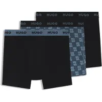 HUGO Design 10267989 01 Boxershorts 3 Einheiten