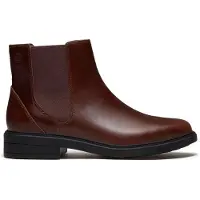 Timberland Damen Stormbucks Mid Chelsea Stiefelette Dark Brown Full Grain-Schuhgröße 37