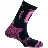 Mund Socks Nordic Skating Hockey Socks Schwarz,Rosa EU 46-49 Mann