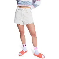 Roxy Shorts "Offshore Mid Sandbar", Damen, Gr. 25 (XXS), Normalgrößen, beige (sandbar), Obermaterial: 99% Baumwolle, 1% Elasthan., Hosen Shorts
