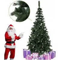 Inna Künstlicher Weihnachtsbaum Diamond Pine 250 cm, beschneit, Metallständer