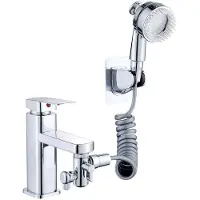 INF Universal Wasserhahn Adapter Set: Waschbecken Brause für Bad & Küche