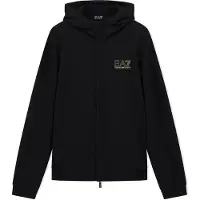 Emporio Armani Train Premium Label M Hoodie Full Zip PL VI ST - Train Premium Label M Hoodie Full Zip PL VI ST black (UC001) L