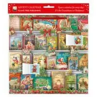 Sonstige Verlage Christmas Bookshelf Advent Calendar (with Stickers)