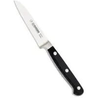 Johannes Giesser Messerfabrik Giesser Gemüsemesser, Zum Schneiden und Putzen von Salat, Gemüse und Obst, Farbe: schwarz