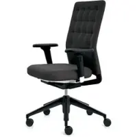 Vitra Bürodrehstuhl ID Trim schwarz, Designer Antonio Citterio, 59x99-110x66-79.5 cm