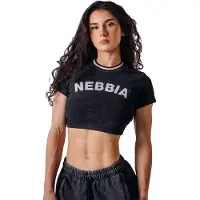 Nebbia X Olympia Open-back Crop Sport-top