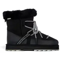 Emu Blurred Modell W12641BLAK Damen Schneestiefel Schwarz mit Schnürung