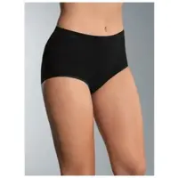 Trigema Taillenslip "Taillenslip im Doppelpack", Damen, Gr. XL, 2 Stk., schwarz, 100% Baumwolle (Bio-Baumwolle kbA), Unterhosen Taillenslip