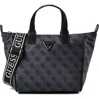 GUESS für Damen. TWNB2168019 Kleine schwarze Tote-Tasche mit Adrian-Logo (OSFA), Lässig, Polyamid