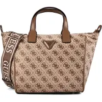 GUESS für Damen. TWNB2168019 Kleiner Tote-Bag mit Logo Adrian beige (OSFA), Lässig, Polyamid