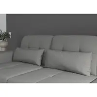 Sit&More Sofakissen SIT & MORE "Baviene", silber, B:65cm H:25cm T:11cm, Polsterauflagen, Sofakissen, Set, bestehend aus 2 Nierenkissen