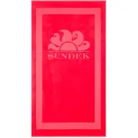 Sundek Jacquard Terry Logo And Frame Handtuch