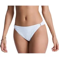 Roxy Badehose "Island Cheeky", Damen, Gr. XL, weiß (coconut milk), Obermaterial: 87% Nylon, 13% Elasthan., Badehosen Badehose