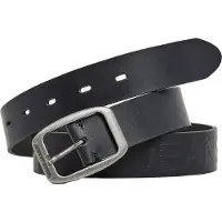 Pepe Jeans für Herren. PM0200008 Gürtel Derek schwarz (95 cm), Lässig, Leder