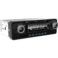 Caliber Retro Autoradio Usb/sd/bt 1 Din Rmd120Bt/b