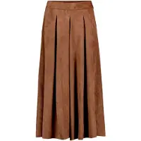 Betty Barclay Hosenrock "Hosenrock mit Bundfalten", Damen, Gr. 42, braun (schwarz coffee), Röcke Hosenrock