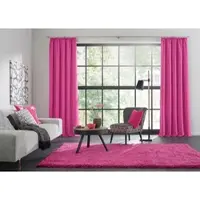 Wirth Vorhang "Dim out, 1 Stück, Kräuselband, verdunkelnd, Wärme- und Kälteabweisend" Gr. 1, pink, B:145cm H:150cm, Polyester, Gardinen, Vorhang