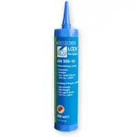 Weicon WEICONLOCK AN 305-10 Flächendichtung, zum Abdichten von Flanschen, hochfest, hochviskos, BAM geprüft, 300 ml, orange