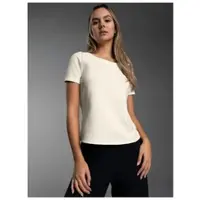 Trigema Sweatshirt "Shirt mit kurzen Ärmeln mit Kristallsteinen", Damen, Gr. XXL, beige (natur), Sweatware, 55% Polyester, 45% Baumwolle, normal, Rundhals, Sweatshirts Sweatshirt