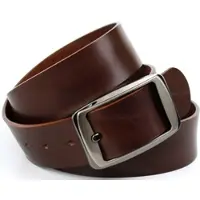 Anthoni Crown Ledergürtel , Damen, Gr. 115, braun, Leder, unifarben, Gürtel Ledergürtel, pflanzlich gegerbtes Leder, Topseller