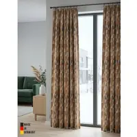 Adam Audio Vorhang ADAM "Bio Bel" Gr. 3, gelb (curry), B:145cm H:225cm, Jacquard, Baumwolle (Bio-Baumwolle), Gardinen, Vorhang, aus 100% Bio-Baumwolle