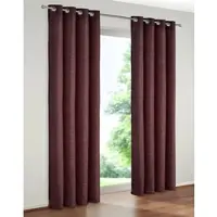 Wirth Vorhang "Trondheim 234 g/m2" Gr. 14, lila (beere), B:270cm H:225cm, Chenille, Polyacryl, Gardinen, Vorhang