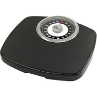 Little Balance Confort 180, Mechanische Personenwaage, 180 kg, 1 kg, Schwarz, Rechteck, Analog