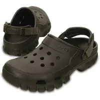 Crocs Clog "Offroad Sport", Herren, Gr. 45, Croslite, espresso, walnut, Schuhe Clog, Hausschuh, Sommerschuh, Gartenschuh mit schwenkbarem Riemchen