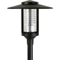 Albert 660808 Mastaufsatzleuchte Typ Nr. 0808 - Farbe: schwarz, 1-fl., mit 1 x LED 52 W, 4150 lm*** ACHTUNG: 2 Packstücke ***