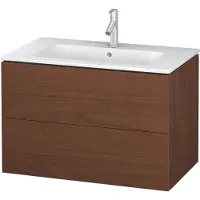 Duravit Waschtischunterbau L-CUBE 820x481x550mm amerikanisch nussbaum