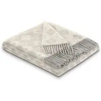 Biederlack Wohndecke "Plaid Primo", grau (silberfarben), B:150cm L:200cm, Baumwolle, Polyacryl, Polyester, Wohndecken, Wohndecke, Kaschmir-Wolle-Mix