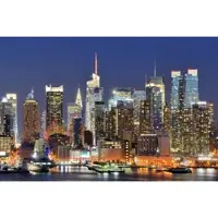 Papermoon Fototapete "Manhattan Skyline", bunt, B:3m L:2,23m, Vlies, Tapeten, Fototapete