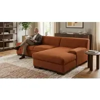 Otto Home Ecksofa "Faxxe 268 x 153 cm, auch mit Schlaffunktion", braun (terra), B:268cm H:74cm T:153cm, 90% Polyester, 10% Nylon, Sofas, Ecksofa, aus haustierfreundlichem Pet Friendly Cord, L-Form