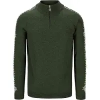 Dale of Norway Geilo Masc Sweater darkgreen offwhite (N) L