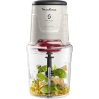 Moulinex AT740BF1, 0,5 l, Naturfarben, Kunststoff, Edelstahl, 600 W, 220-240 V