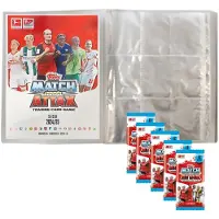 Topps Match Attax Bundesliga - 2024/2025 - 1 Leere Sammelmappe + 5 Booster